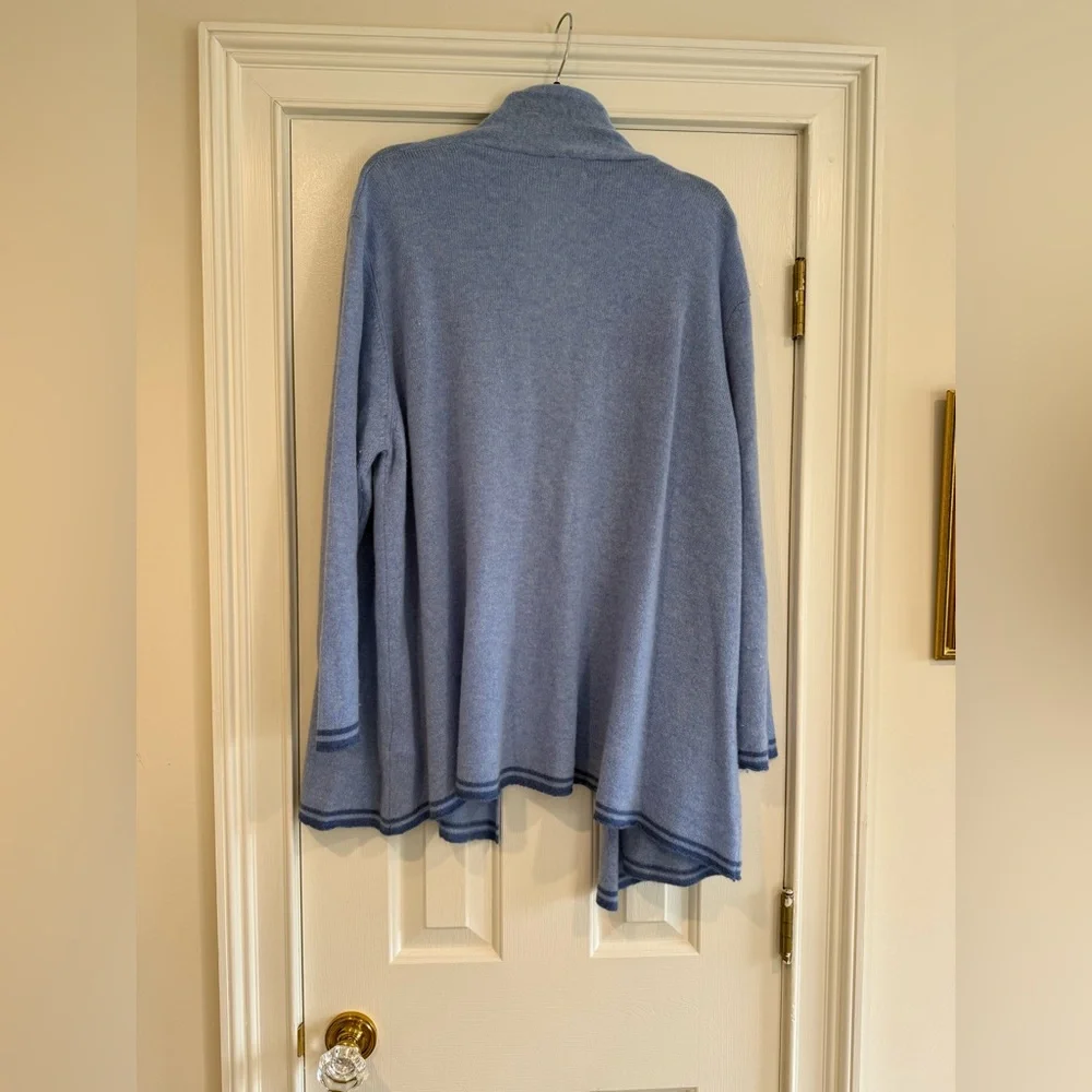 Vineyard Vines Soft Blue Women's Cardigan - Picture 3 of 4